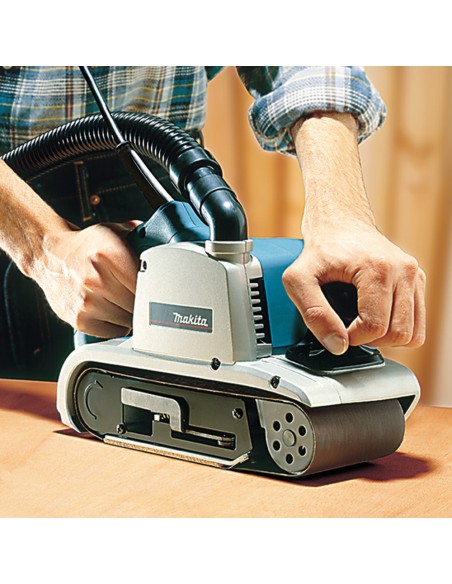 Makita 9403J Levigatrice a nastro 1.200W, vel. vuoto 500m/min, nastro: 100x610mm