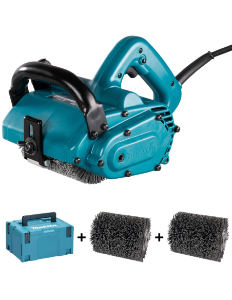 Levigatrice a rullo 9741J Makita 860W, 3.500g/min. (completa di 1 rullo nylon 120 grana 80)
