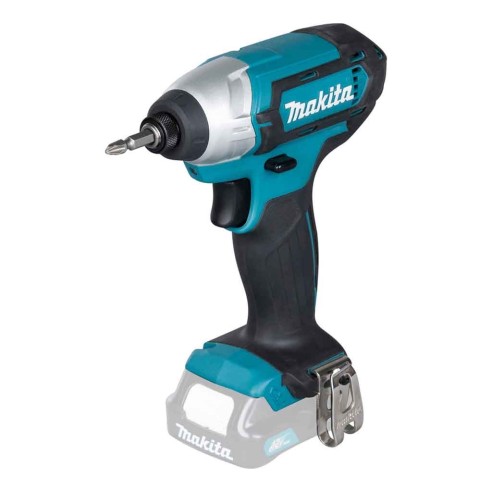 Kit Makita: HP333D (avvitatore percussione) + TD110D (avvit. ad impulsi) + 3 batterie BL1021B (12V 2.0Ah) + caricabatterie + 23 