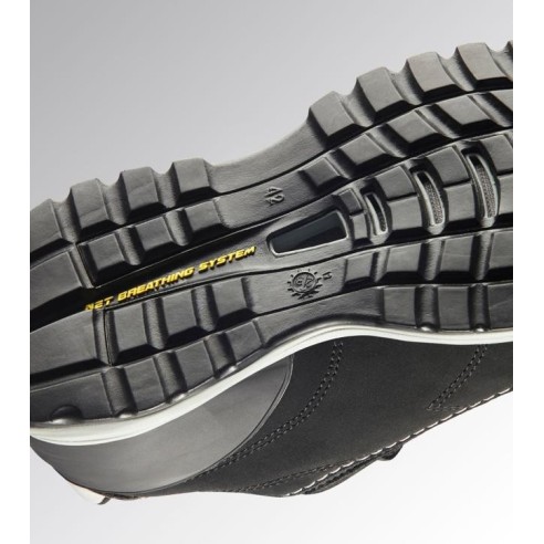 Scarpa bassa glove net S3 Diadora Utility nero