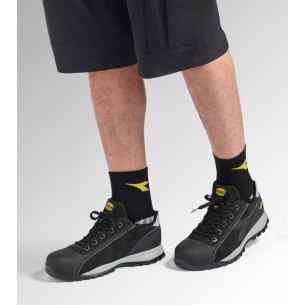 Scarpa bassa glove net S3 Diadora Utility nero 2
