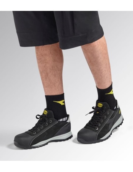 Scarpa bassa glove net S3 Diadora Utility nero