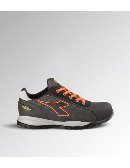 Scarpa bassa glove net S3 Diadora Utility grigio/arancio