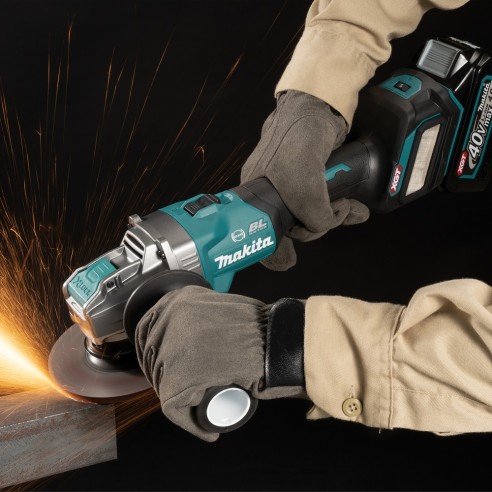 Makita GA041GZ01 Smerigliatrice angolare 40Vmax 125 mm BL - XLOCK - AFT - AWS - Senza batteria