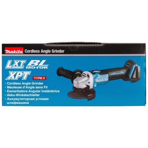 Makita DGA504Z Smerigliatrice angolare 18V, d. 125mm - no regolaz. giri - Senza batteria