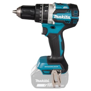 Trapano avvitatore a percussione DHP484 Makita 18V, 65Nm (senza batterie, senza valigetta)