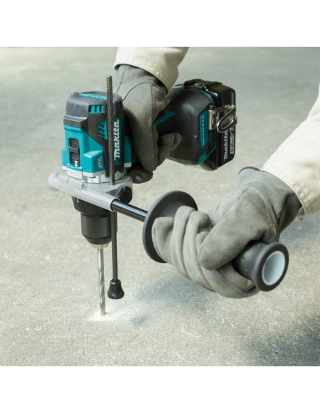 Makita DHP492RTJ Trapano avvitatore con percussione, 141Nm, Brushless - Con 2 batterie 18V 5.0Ah
