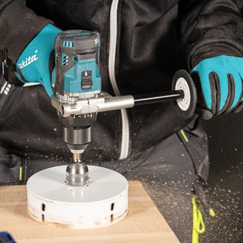 Makita DHP492RTJ Trapano avvitatore con percussione, 141Nm, Brushless - Con 2 batterie 18V 5.0Ah