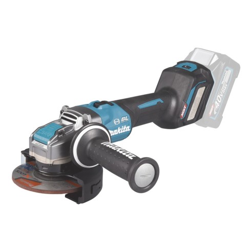 Makita GA041GZ01 Smerigliatrice angolare 40Vmax 125 mm BL - XLOCK - AFT - AWS - Senza batteria