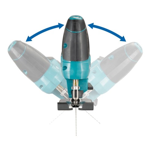 Makita DJV184ZJ Seghetto alternativo 18V, BL Motor, corsa lama: 23mm - Senza batterie