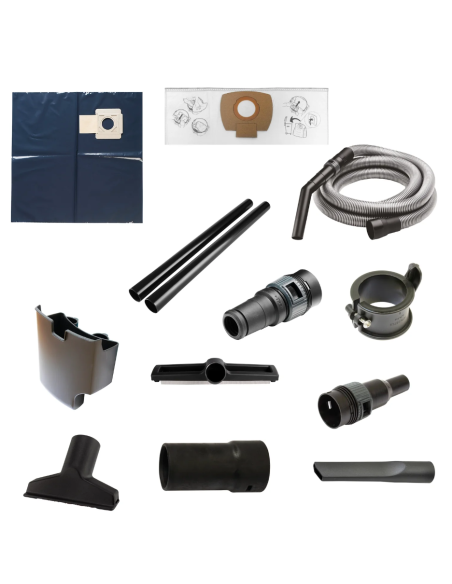 Makita VC3011L Aspiratore umido/secco classe L  1.000W - 26L (polveri) / 23L (liquidi)