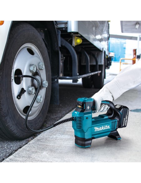 Makita DMP181Z  Compressore portatile LXT  18V - 11,1 bar - 22L/min - Senza batteria