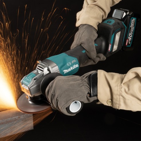 Makita GA044GZ01 Smerigliatrice angolare 125mm 40Vmax BL - AFT - AWS - XLOCK - BRAKE - Senza batteria