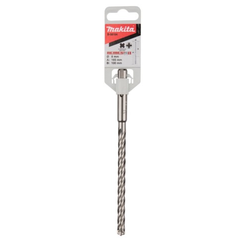 Makita B-58104 Punta Sds-Plus Nemesis Ø8x165mm 4T
