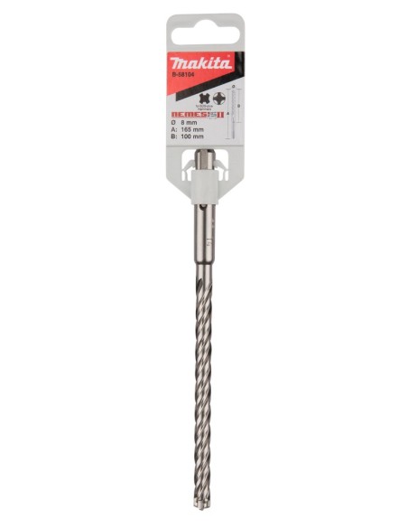 Makita B-58104 Punta Sds-Plus Nemesis Ø8x165mm 4T