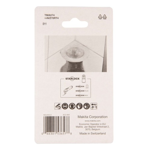 Makita B-65078 Piastra starlock G40 (malta/abrasivo) 70mm