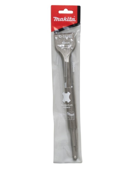 Makita D-08735 Scalpello a cucchiaio Sds-Plus 40x250mm