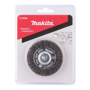 Makita D-39986 Spazzola a disco 75mmx6mm