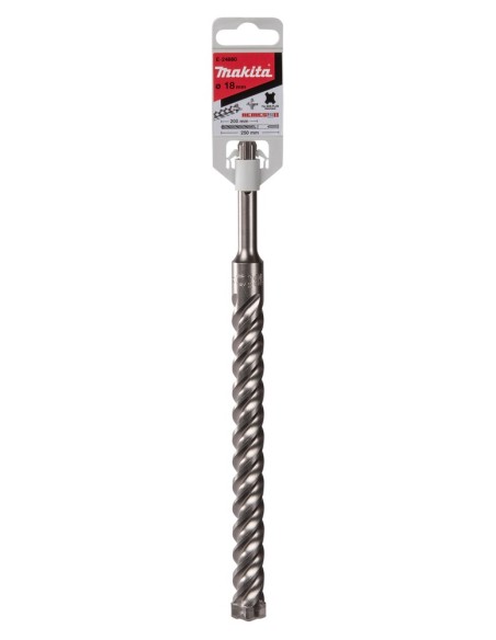 Makita E-24860 Punta Sds-Plus Nemesis Ø18x250mm 4T