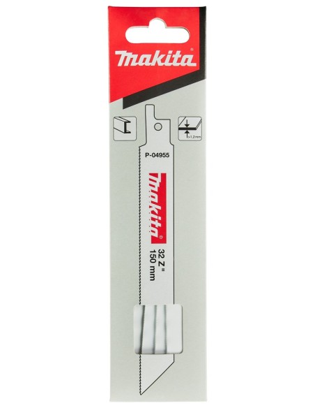 Makita P-04955 Lama per metallo 150x0,9mm - 32TPI (5 pz.)