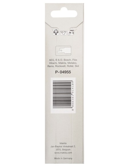 Makita P-04955 Lama per metallo 150x0,9mm - 32TPI (5 pz.)