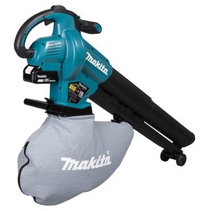 Makita DUB187T002 Soffiatore/aspiratore LXT 18V - 64 m/s - Con batterie 2