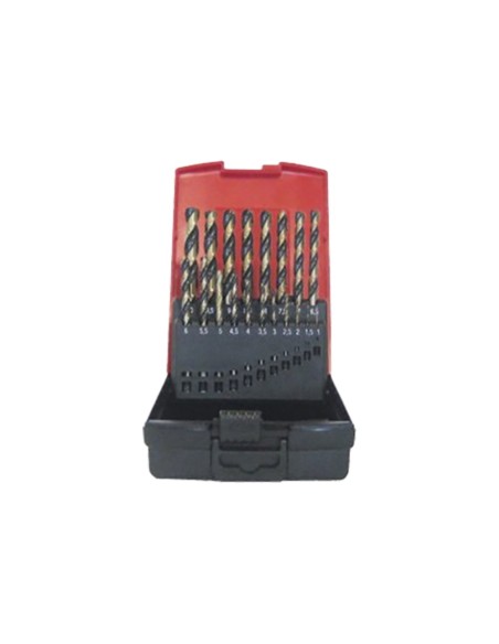 Makita P-73710 Kit punte Hss-Co 5% x metallo (19 pz) 1-10mm