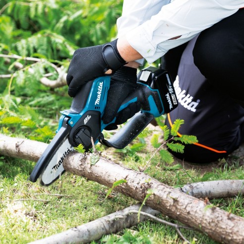 Makita DUC101ZJ Potatore a catena 18V, barra 100mm - Senza batteria