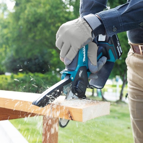 Makita DUC101ZJ Potatore a catena 18V, barra 100mm - Senza batteria