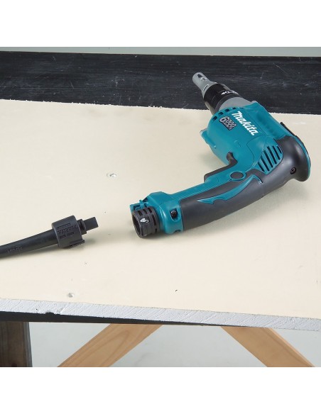 Makita FS6300RXJ Avvitatore per cartongesso 570W, att. esag. 1/4" 11Nm, 0-6000 g/min