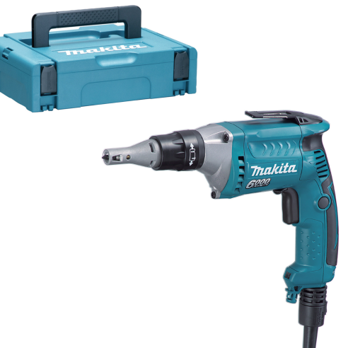 Makita FS6300RXJ Avvitatore per cartongesso 570W, att. esag. 1/4" 11Nm, 0-6000 g/min