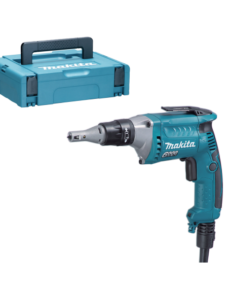 Makita FS6300RXJ Avvitatore per cartongesso 570W, att. esag. 1/4" 11Nm, 0-6000 g/min